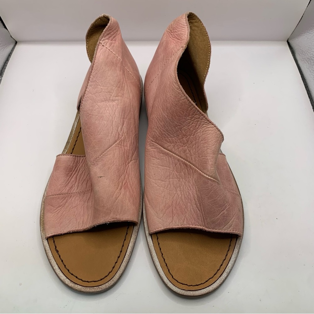 FREE PEOPLE Mont Blanc Women's Slide Cut out Shoes distressed38 US 8 - Picture 3 of 8